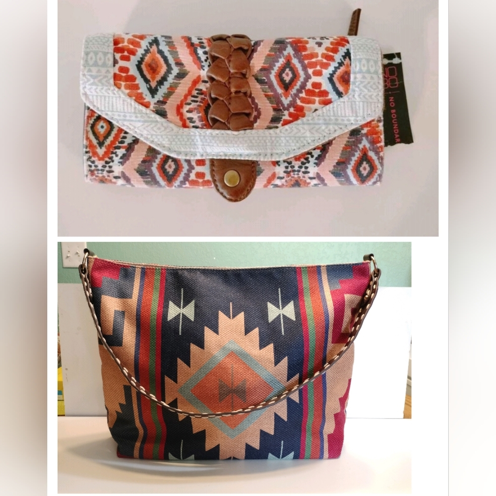 Bohemian Handbag and wallet